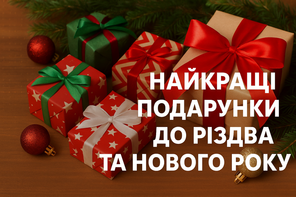 Подарунки до Різдва та Нового року