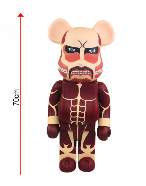 Bearbrick Attack on Titan Colossal 1000% (70 см)
