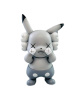 Фигурка Kaws Pikachu Серый (10 см)