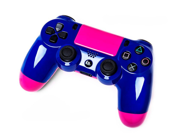 Геймпад DualShock 4 СИНИЙ ПРАЙМ  (PS4)