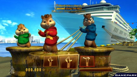 Элвин и бурундуки 3   (Xbox 360)