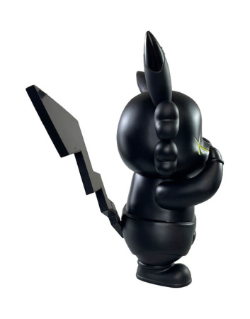 Фигурка Kaws Покемон Пикачу Черный (42 см)
