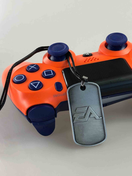 еймерський жетон Battlefield 4 срібний — металевий амулет на шнурку