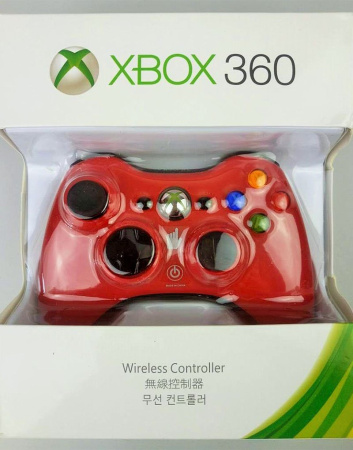 Беспроводной Контроллер Red (XBOX 360)