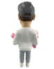Фигурка Kaws Серия Авторы Данил ЯД (BFF розовый) 30 см