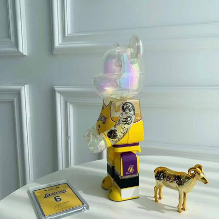 Bearbrick NBA Lebron James 6 (Los Angeles Lakers) 400% (28 см)