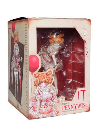 Фігурка Пенні Вайз клоун дівчинка Horror Bishoujo Pennywise  (23 см)