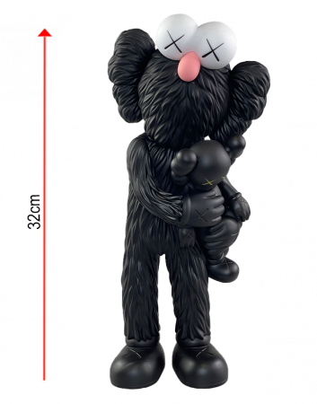 Фигурка KAWS TAKE BFF (черный/черный) - 32 см