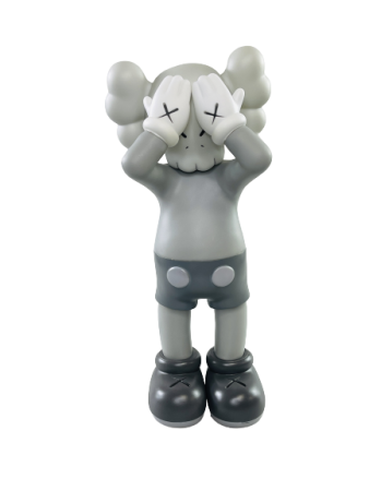 KAWS At This Time Виниловая Фигурка (серый) - 28 см