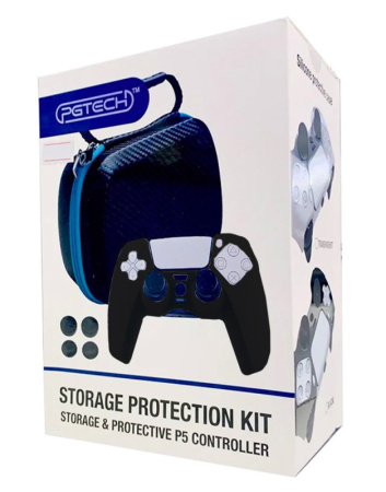 Захисний чохол для геймпада PS5 DualSense PGTECH Storage Protection Kit (чорний) Захисний чохол для геймпада PS5 DualSense PGTECH Storage Protection Kit (чорний)