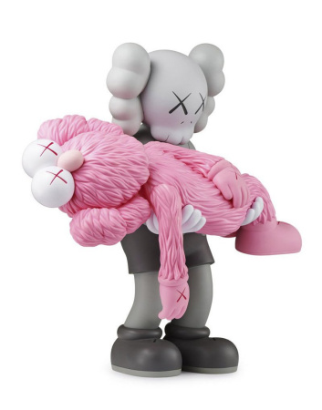 Kaws Gone Figure Фигурка (серый) - 36 см