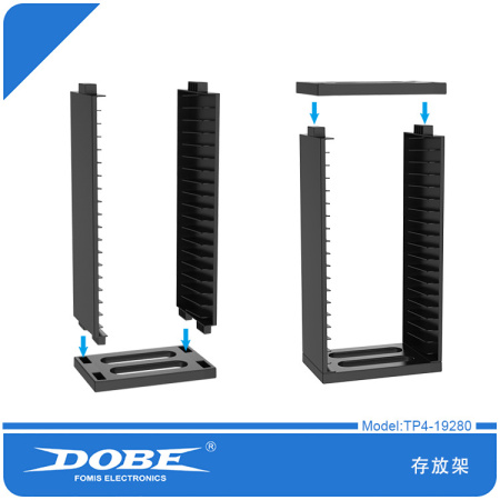 Стелаж для зберігання ігрових дисків PS4 / PS5 / XBOX one  19280 вміщує 36 дисків