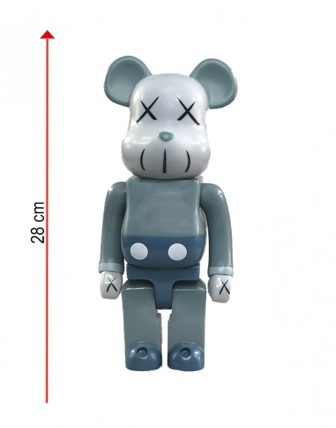 Bearbrick Kaws 400% Blue (28 См)