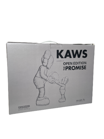KAWS THE PROMISE Вінілова фігурка Коричнева (34см)