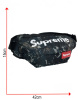 Сумка-бананка Supreme Камуфляж (Черная)