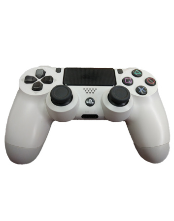 Джойстик Dualshok 4 V2 оригинал Б/У PS4 Белый