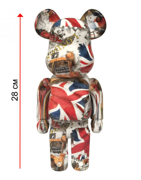 Bearbrick Абстракція №3 400% (28см)