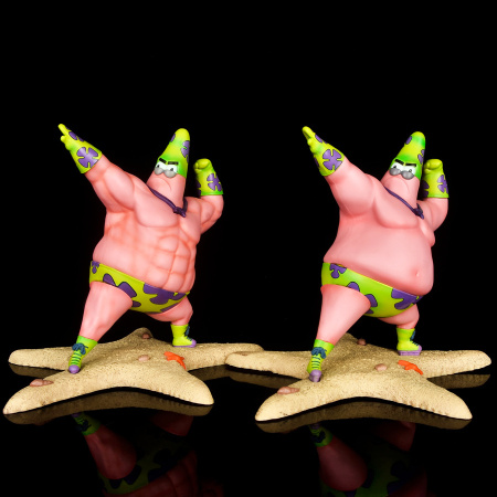 Фігурка Губка Боб Квадратні Штани Patrick Star Swimsuit Meaty Style (19 см)