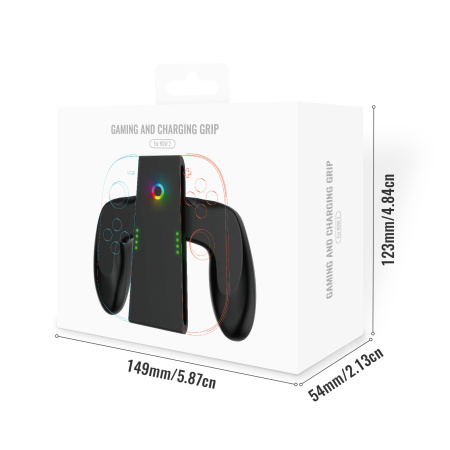 Зарядний тримач для лівого та правого контролера Nintendo Switch 2 (Grip Holder) JYS-NS22871