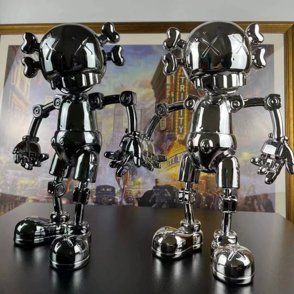 Фигурка KAWS Hajime Sorayama No Future Companion Black Chrome (53см) Фигурка KAWS Hajime Sorayama No Future Companion Black Chrome (53см)