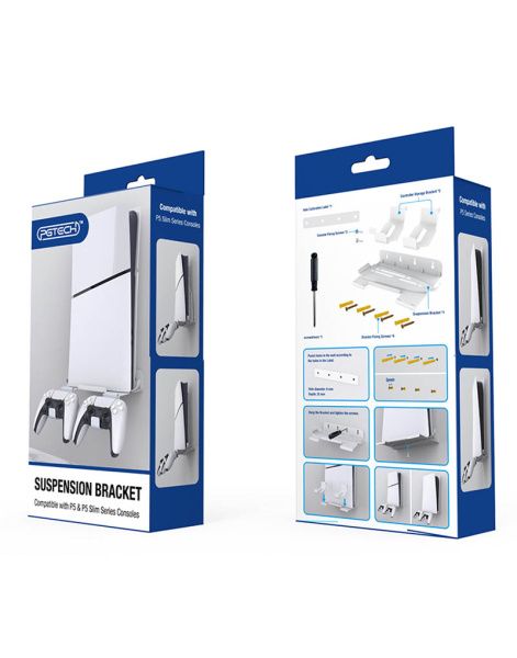 PS5 slim настінний стелаж для зберігання ігрової консолі GP-531 