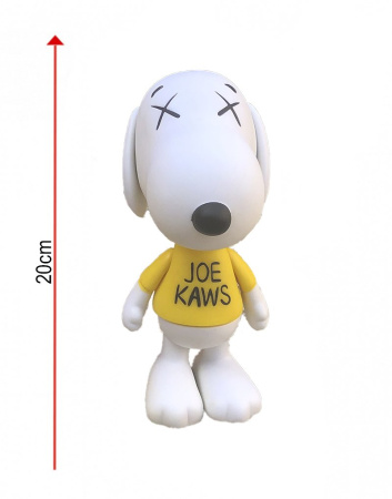 Kaws X Peanuts Snoopy Joe Kaws Виниловая Фигурка - 20 см