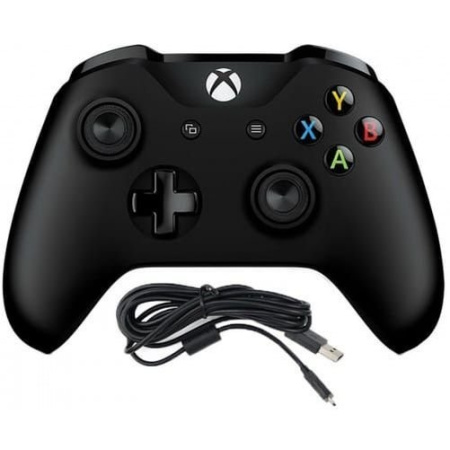 Microsoft Official Xbox Series X/S Wireless Controller - Carbon Black+USB кабель 