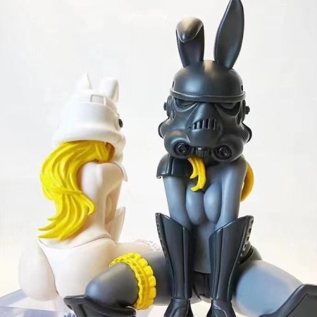 Фигурка RabbiTTrooper BAIT Edition by Coolrain (21см) Черный