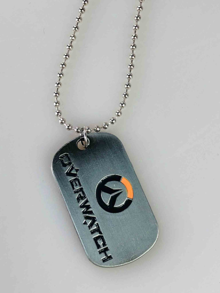 Кулон Overwatch у вигляді жетона – геймерський амулет Overwatch