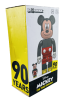 Bearbrick Микки Маус "90 лет" Серебряный 400% (28 см)