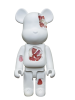 Bearbrick Art OverTurn Pink Crystal (Розовый Кристалл) 1000% (70см)