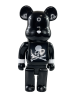 Bearbrick x Mastermind Japan Black 400% (28 cм)