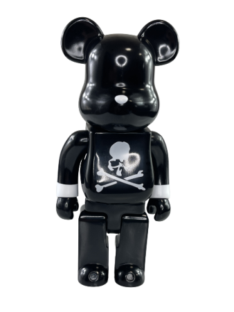 Bearbrick x Mastermind Japan Black 400% (28 cм)