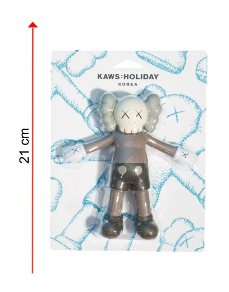Фигурка KAWS Holiday Korea Companion Bath Toy (коричневый) - 21cm Фигурка KAWS Holiday Korea Companion Bath Toy (коричневый) - 21cm