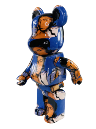 Bearbrick Мухаммед Али Энди Уорхол 400% (28 см)