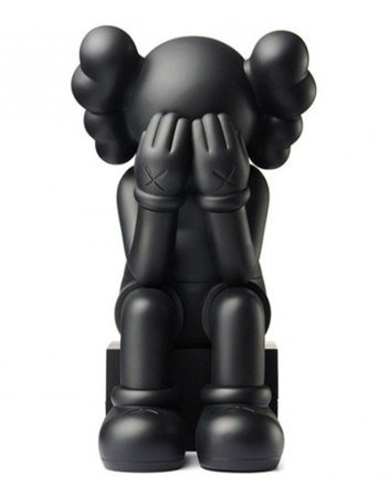 Kaws Companion Passing Through Фигурка (Черный) 28 см