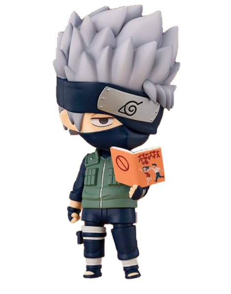 Фигурка Какаши Хатаке Нендороид (Kakashi Hatake Nendoroid) 724 (12см)