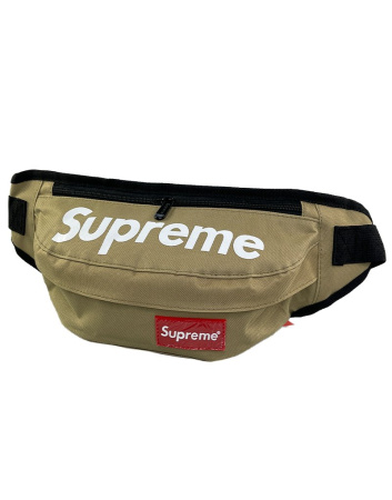 Сумка-бананка Supreme (Кофейная)