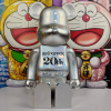 Bearbrick 20th anniversary deep Chrome 1000% (70см)