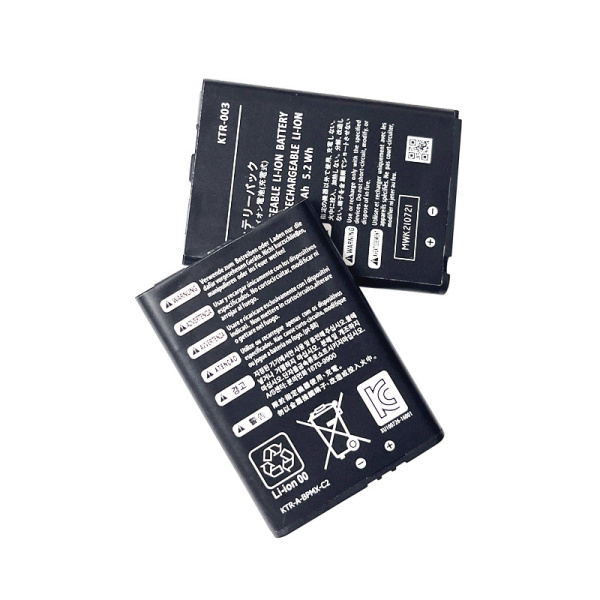 Акумулятор KTR-003 для Nintendo Switch і New 3DS – Оригінальний елемент 1400mAh