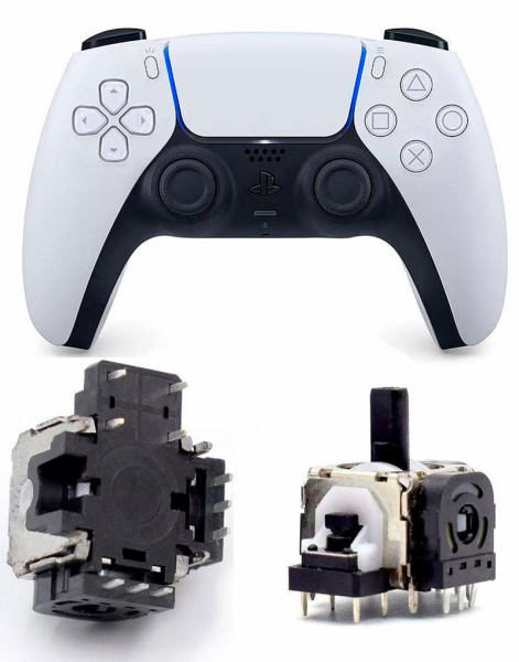 Механизм 3D аналога для DualSence