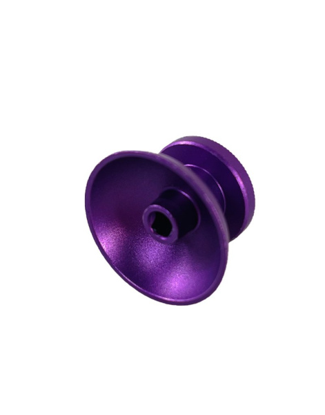 Стик Грибок Шляпка аналога джойстика DualShock4/DualSense/XboxOne/XboxSeries Металлическая Фиолетовая