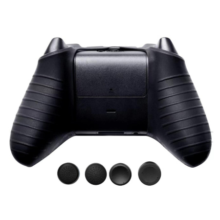 Камуфляжний силіконовий чохол для геймпада Xbox Series X|S з насадками на стіки (модель HX-015)