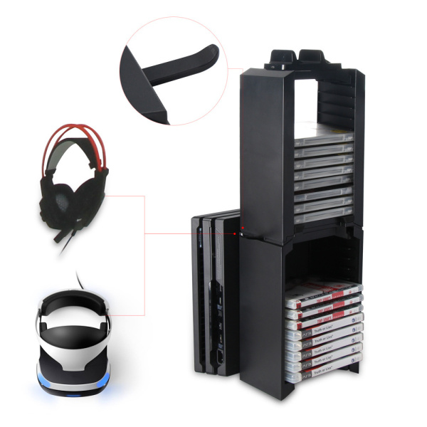 Стелаж для зберігання дисків PS5 /PS4/XBOX ONE  24 шт Кронштейн для шолома VR  TP4-838