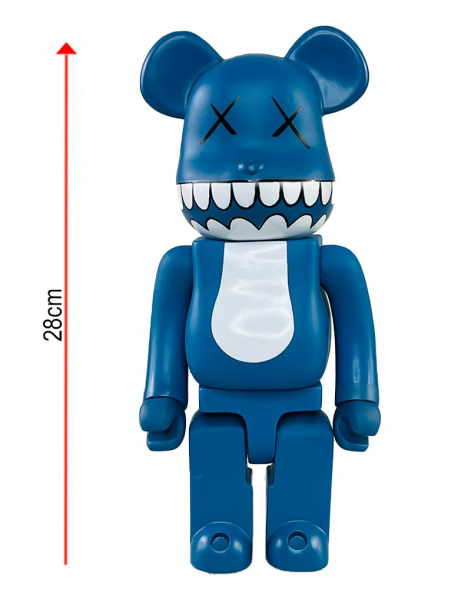 Bearbrick Chompers Виниловая фигурка MEDICOM x KAWS  400% (28см)