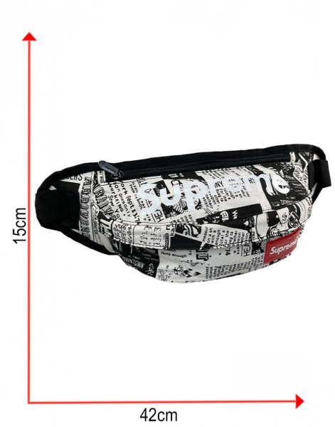 Сумка-бананка Supreme рисунок 11