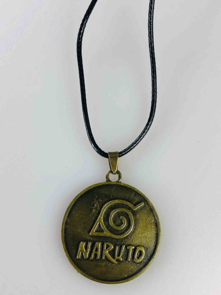 Кулон Naruto (Наруто) – символ Конохи на шнурку