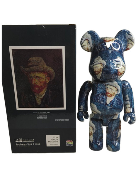 Bearbrick Van Gogh Museum Self Portrait 400% (28см)