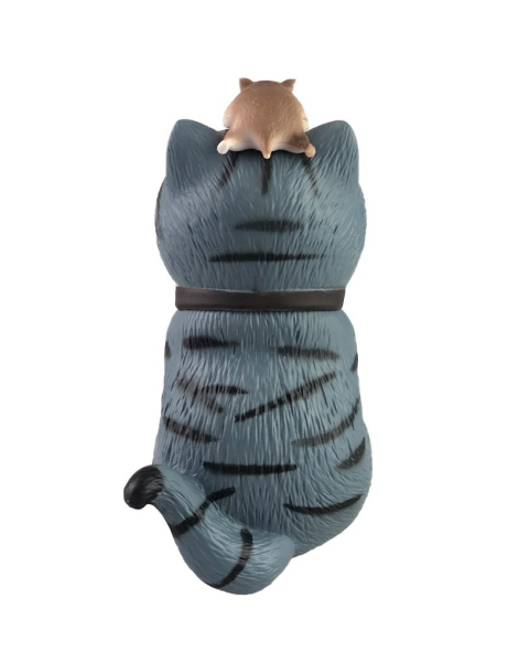 Фигурка Котик с Мышкой 12 см N6