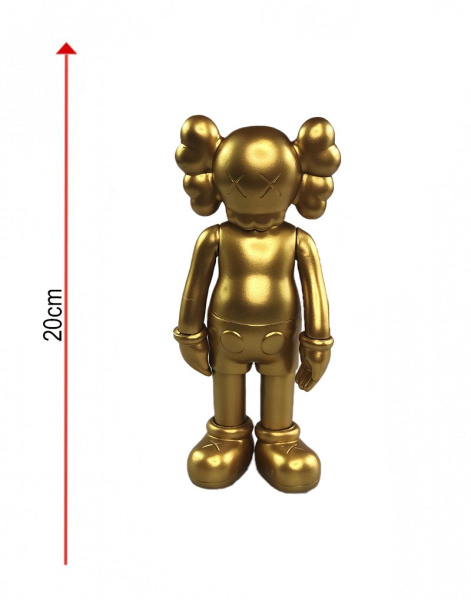 Kaws Companion Open Edition Gold Фигурка (золотой) - 20 см